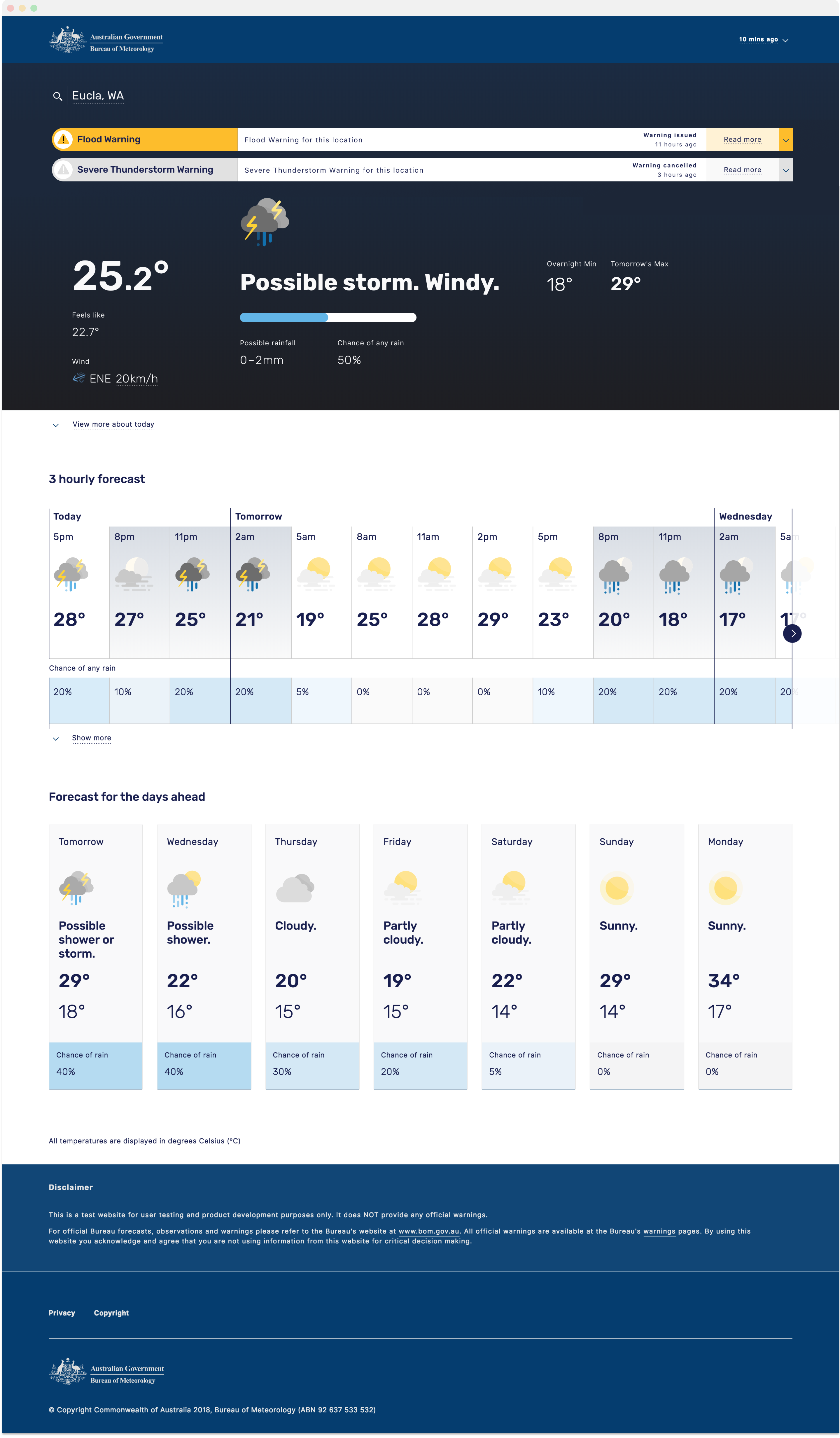 Andrew Dore Bureau of Meteorology