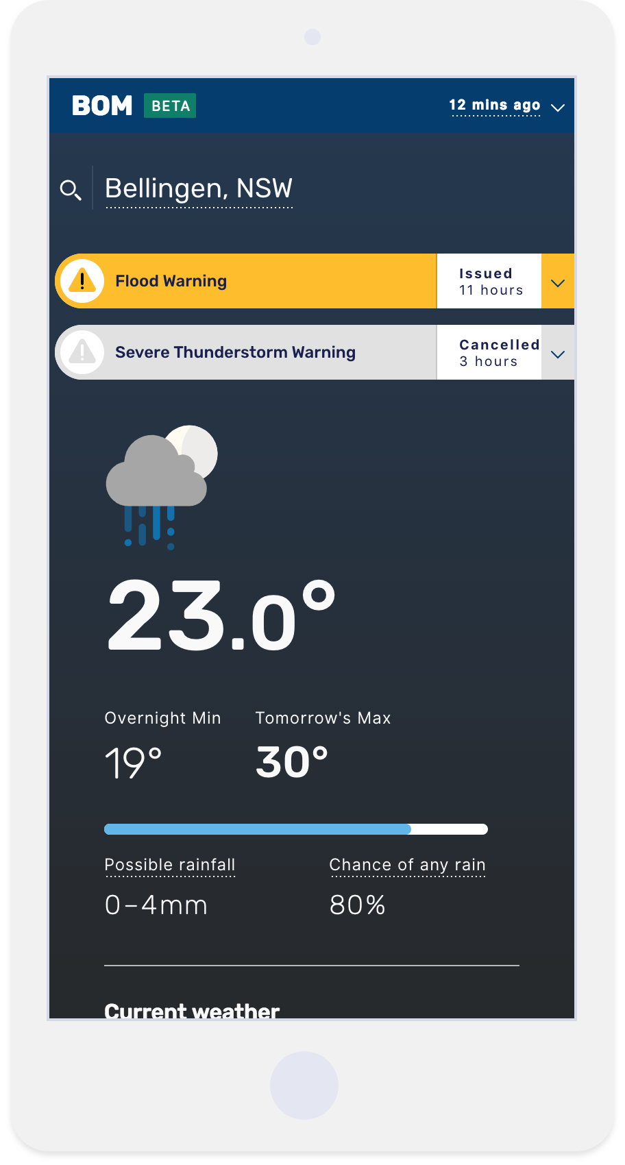 Andrew Dore Bureau of Meteorology